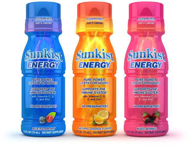 Sunkist Energy Shot Product